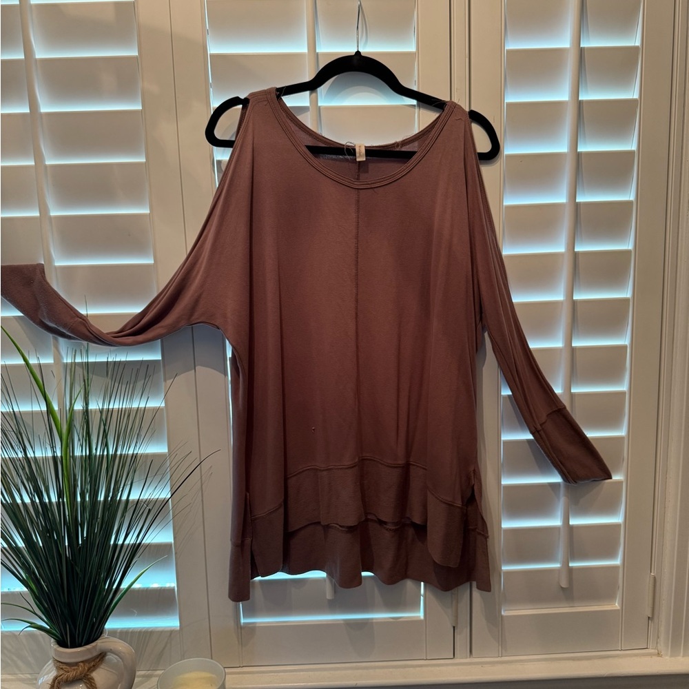 Wishlist Brown Tunic Top
